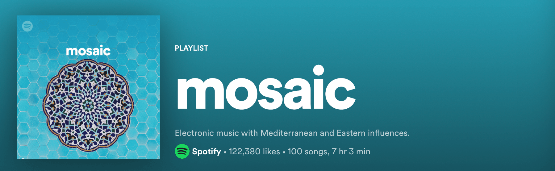 aesthetic playlist name